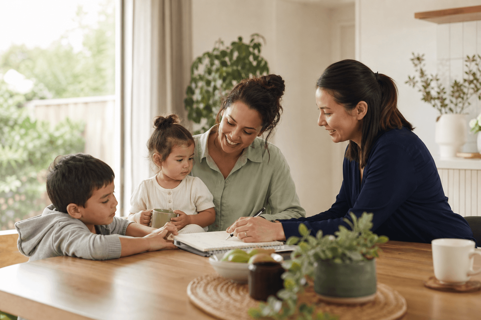 Family planning nanny care at home